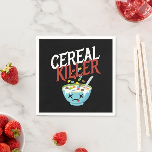 Cereal Killer Halloween Costume Monster Servet (Insitu)