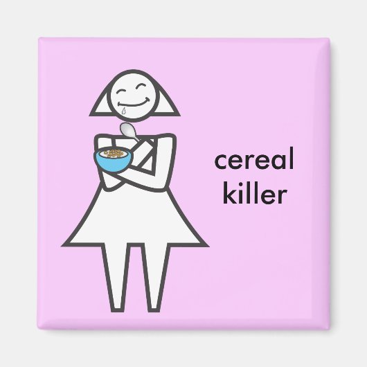 Cereal Killer Magneet (Voorkant)