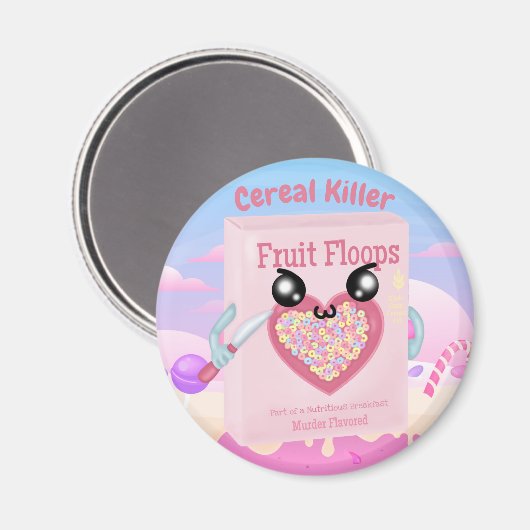 Cereal Killer Magneet (Voorkant / Achterkant)