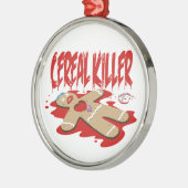 Cereal Killer Metalen Ornament (Links)