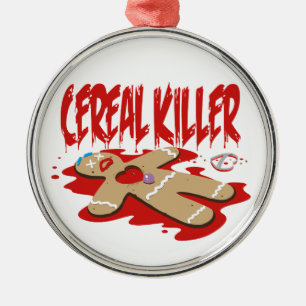 Cereal Killer Metalen Ornament