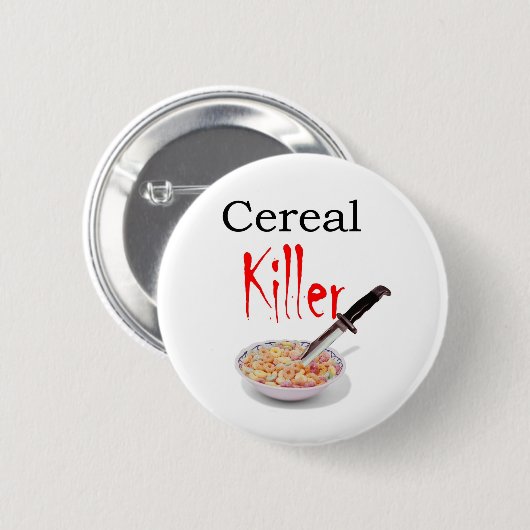 Cereal Killer Ronde Button 5,7 Cm (Voorkant /achterkant)