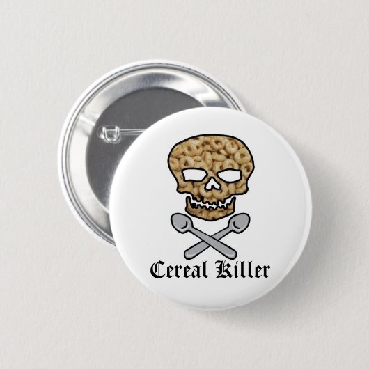 Cereal Killer Ronde Button 5,7 Cm (Voorkant /achterkant)