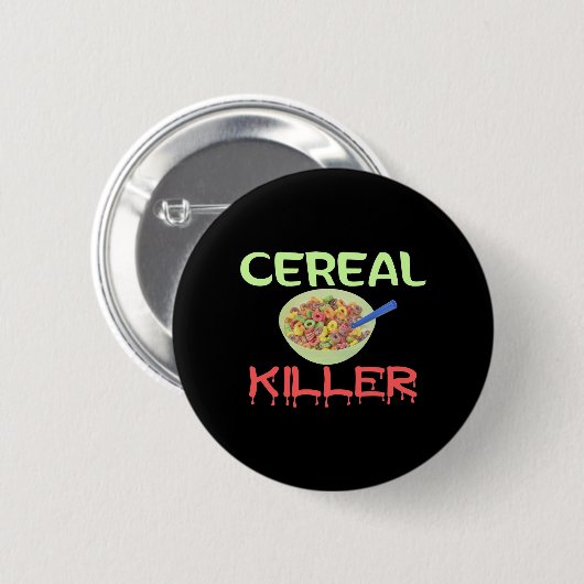 Cereal Killer Ronde Button 5,7 Cm (Voorkant /achterkant)