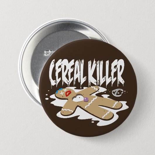 Cereal Killer Ronde Button 7,6 Cm (Voorkant /achterkant)