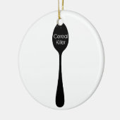 Cereal Killer Spoon Keramisch Ornament (Links)