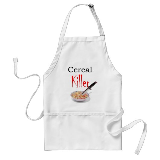 Cereal Killer Standaard Schort (Voorkant)
