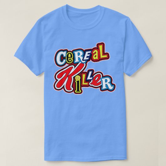 Cereal Killer T-shirt (Design voorkant)