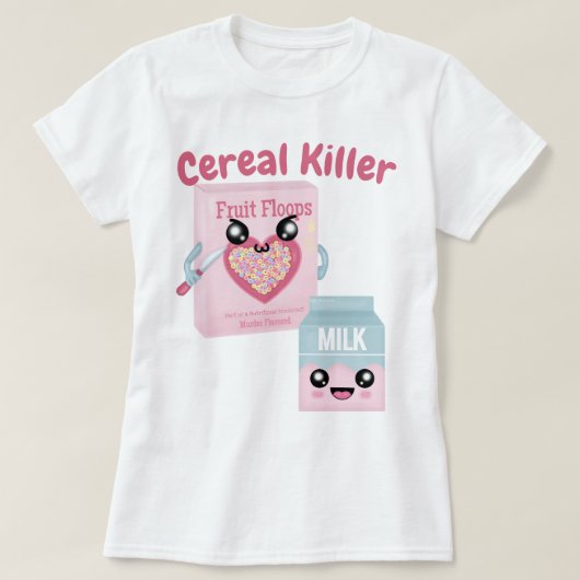 Cereal Killer T-shirt (Design voorkant)