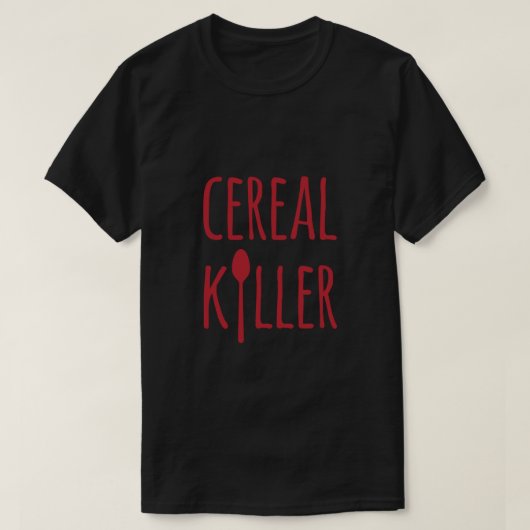 Cereal Killer T-shirt (Design voorkant)