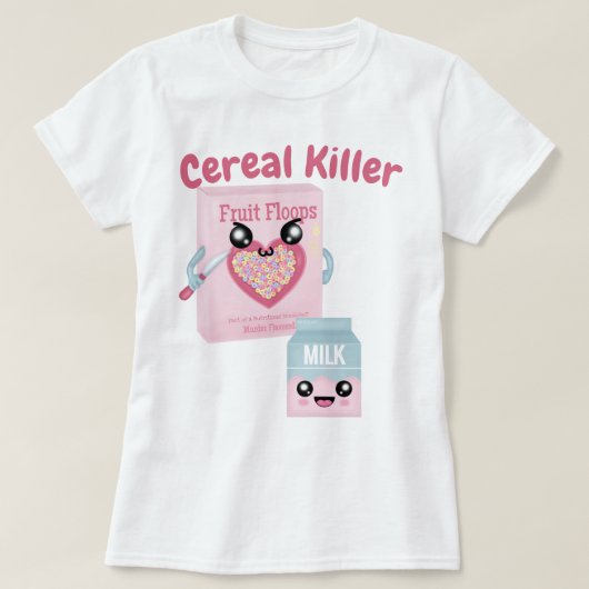 Cereal Killer T-shirt (Design voorkant)