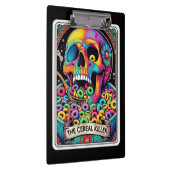 Cereal Killer Tarot – Skull Eating Cereal, Dark Klembord (Rechts)
