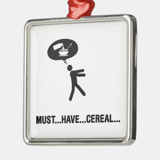 Cereal Lover Metalen Ornament (Links)