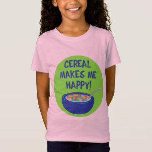 Cereal maakt me gelukkig met T-Shirt
