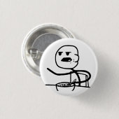 Cereal Meme Guy Ronde Button 3,2 Cm (Voorkant /achterkant)
