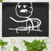 Cereal Meme Guy Theedoek (Gevouwen)