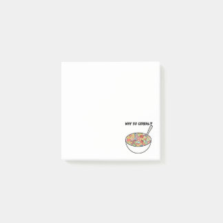 Cereal Post IT Note