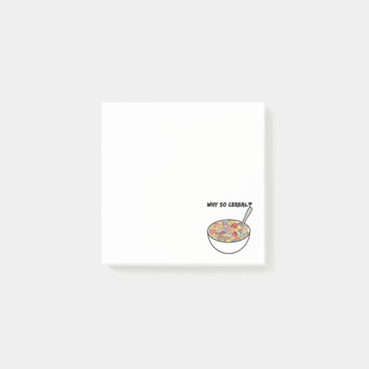 Cereal Post IT Note (Voorkant)