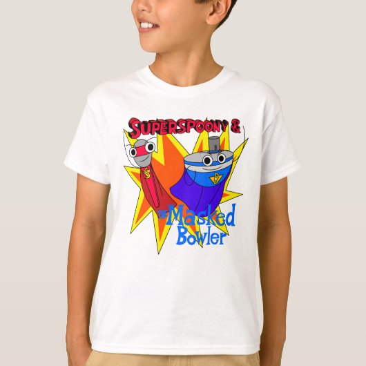 Cereal Super Heroes Kinder Shirt (Voorkant)