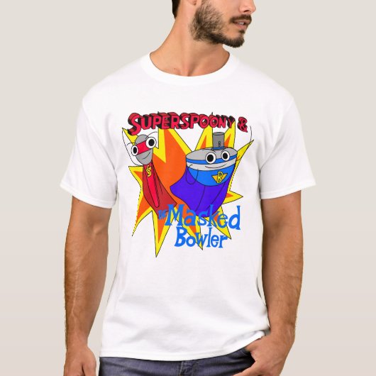 Cereal Super Heroes Unisex Shirt (Voorkant)