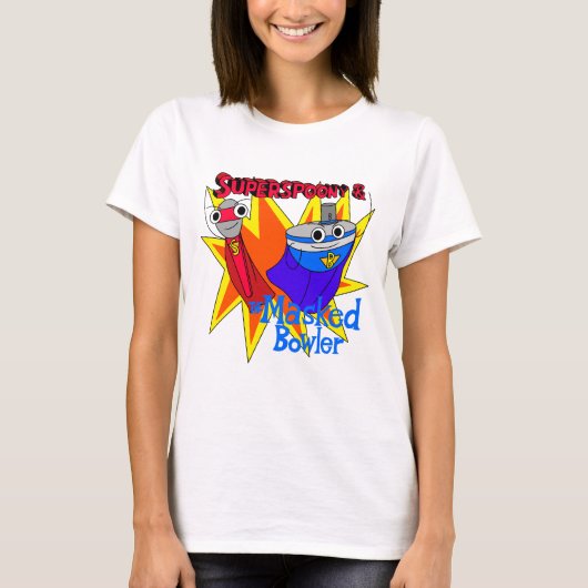 Cereal Super Heroes Women's Shirt (Voorkant)