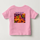 #CerealKillerCutieVibes-luckycharmpinkmagic Kinder Shirts (Achterkant)