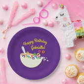 Cerealschaal Kinderen Slapfeest Verjaardagsfeestje Papieren Bordje (Feest)