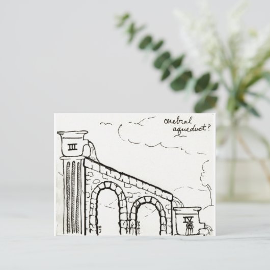 Cerebral Aquadult briefkaart (Staand voorkant)