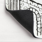 Cerebral Aqueduct mousepad Muismat (Hoek)