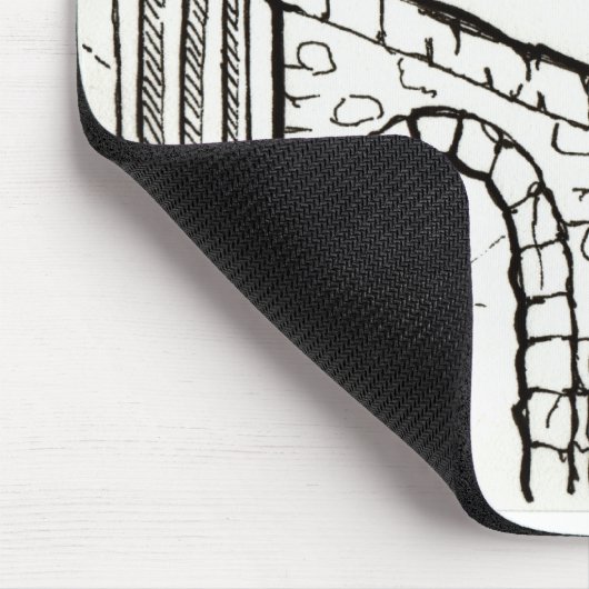 Cerebral Aqueduct mousepad Muismat (Hoek)