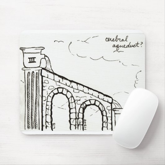 Cerebral Aqueduct mousepad Muismat (Met muis)