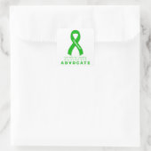 Cerebral Palsy Advocate White Square Sticker (Tas)