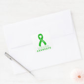 Cerebral Palsy Advocate White Square Sticker (Envelop)