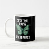 Cerebral Palsy Awareness Butterfly Suprters And Ad Koffiemok (Links)