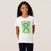 Cerebral Palsy Awareness Ribbon Angel Custom Shirt (Voorkant volledig)