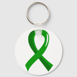Cerebral Palsy Green Ribbon 3 Sleutelhanger