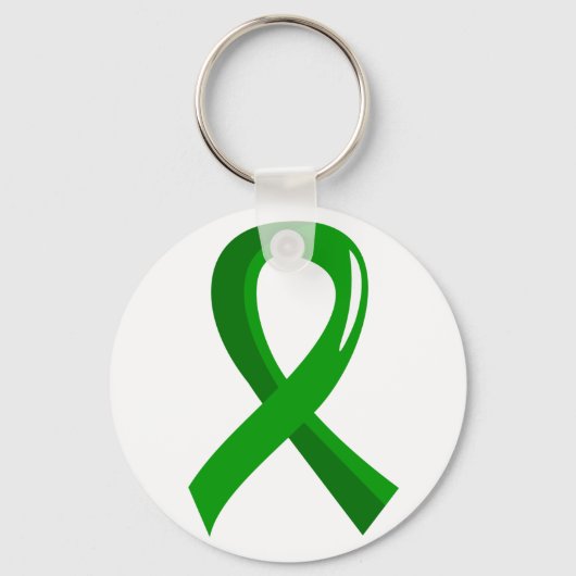 Cerebral Palsy Green Ribbon 3 Sleutelhanger (Voorkant)
