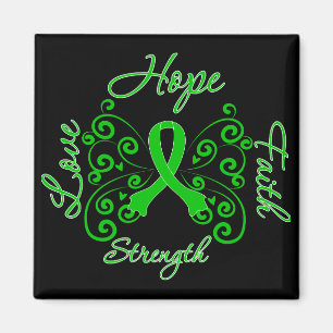 Cerebral Palsy Hope Motto Butterfly Magneet