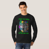 Cerebral Palsy I Know All These Things And I Survi T-shirt (Voorkant volledig)