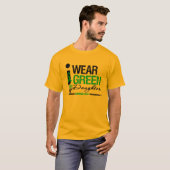 Cerebral Palsy ik Draag groen lint voor mijn docht T-shirt (Voorkant volledig)