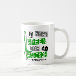 Cerebral Palsy Ik Draag groen voor mijn kleinzoon Koffiemok