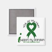 Cerebral Palsy Ik steun mijn kleinzoon Magneet (Voorkant / Achterkant)