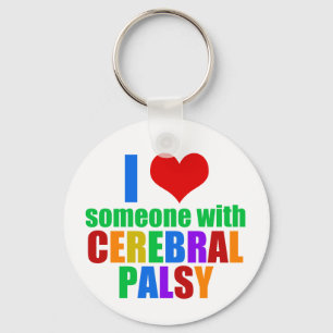 Cerebral Palsy Love Sleutelhanger