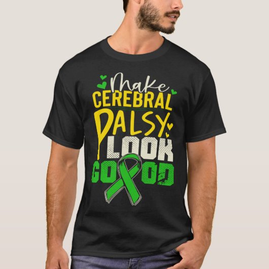 Cerebral Palsy Patients CP Survivor T-shirt (Voorkant)