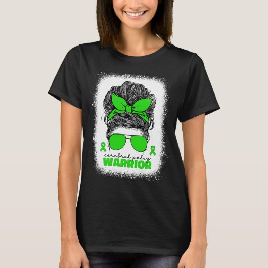 Cerebral Palsy Warrior for Women Mama Cp AWare T-shirt (Voorkant)