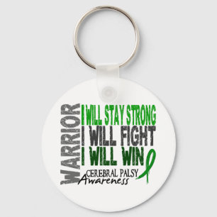 Cerebral Palsy Warrior Sleutelhanger