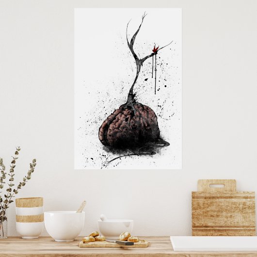 Cerebral Sapling Poster (Keuken)