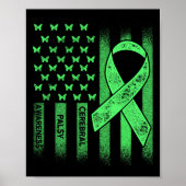 Cerebrale verlamming CP Bewustzijn Amerikaanse Vla Poster (Voorkant)