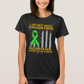 Cerebrale verlamming CP bewustzijn krijger overlev T-shirt