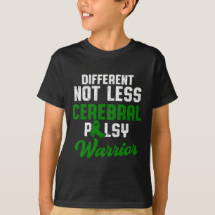 Cerebrale verlamming CP bewustzijn trotse krijger T-shirt